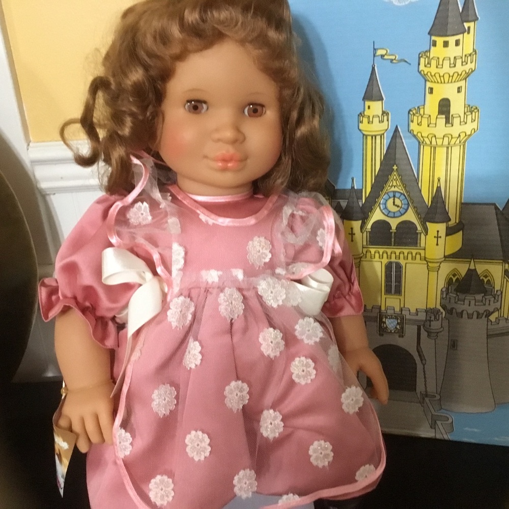 20 inch Lissi Doll ANA by Lissi Batz Germany Vinyl cloth COA w/ stand - Picture 13 of 16